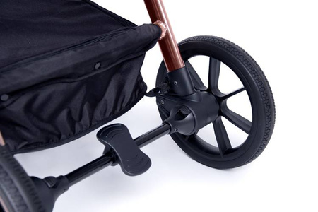 Zokky Ozz Wózek Głęboko-Spacerowy 2w1 Soft Black