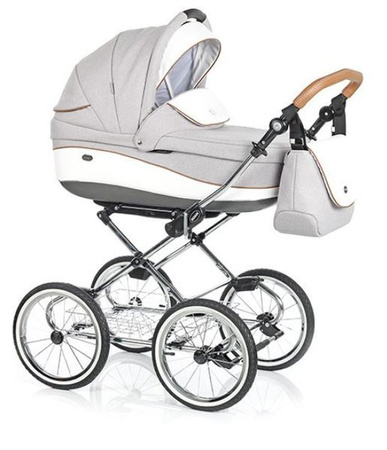 Roan Emma Wózek Głęboko-Spacerowy 2w1 E54 / Pompowane 12"