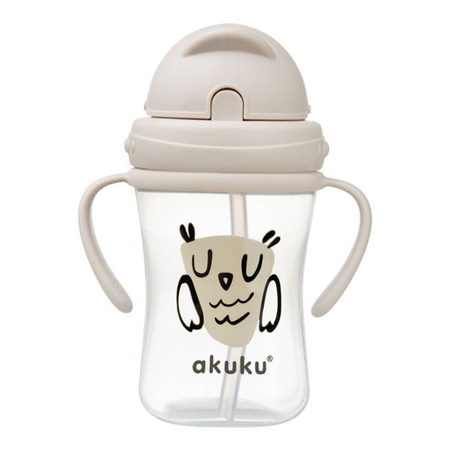 Akuku Bidon Z Chowana Słomką Sowa
