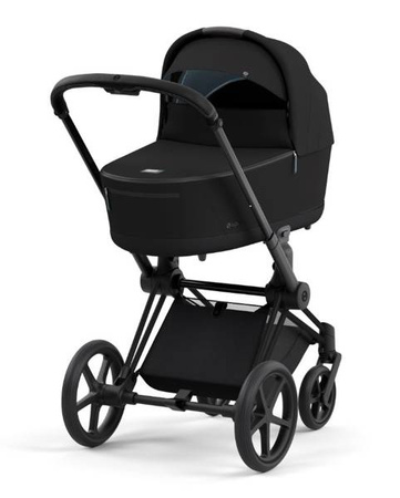Cybex Priam 4.0 Wózek Głęboko-Spacerowy + Fotelik Samochodowy Cloud T 0-13kg Deep Black