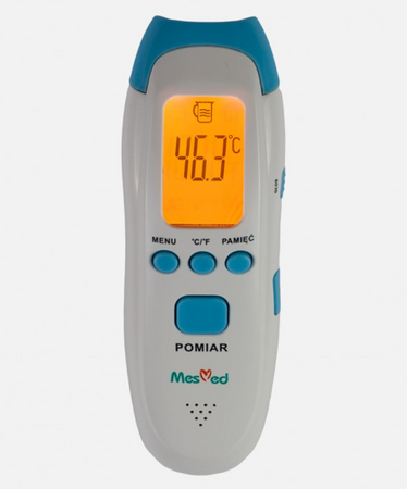 MesMed Termometr MM-380 EWWEL z wyświetlaczem i funkcją głosową