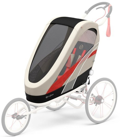 Cybex Zeno Siedzisko Przyczepki Do Biegania Do Roweru Cybex Sports Bleached Sand