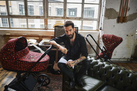 Cybex Priam 4.0 Wózek Głęboko-Spacerowy + Fotelik Samochodowy Cloud T 0-13kg + Baza T Rosenrot Red by Alec Voelkel