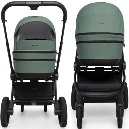 Muuvo Five Wózek Głęboko-Spacerowy Pine Green