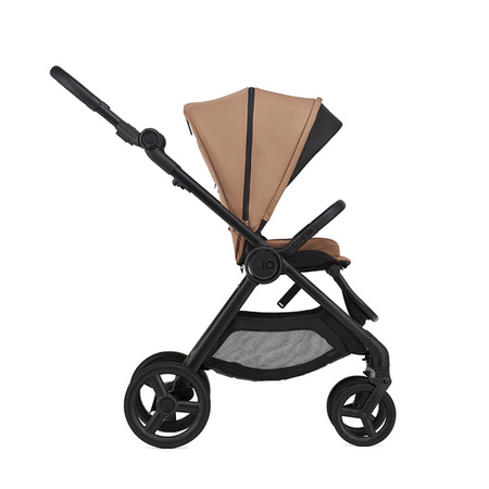 Anex IQ Basic New Transfarmation Wózek Głęboko-Spacerowy Sienna + Cybex Aton B2 i-Size Fotelik Samochodowy 0-13kg + Baza One Volcano Black