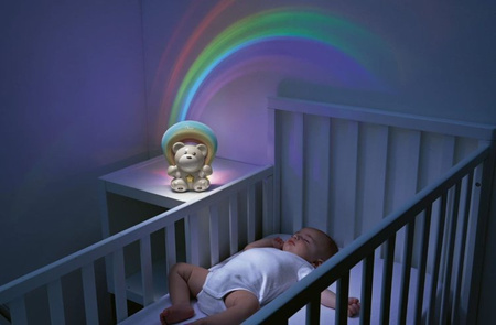 Chicco Interaktywny Miś z Tęczowym Projektorem Neutral