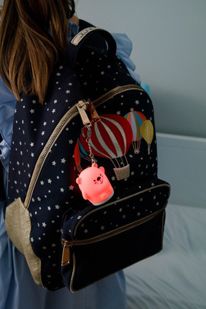 InnoGIO GIOkeyring Silikonowa Lampka z Breloczkiem Bear