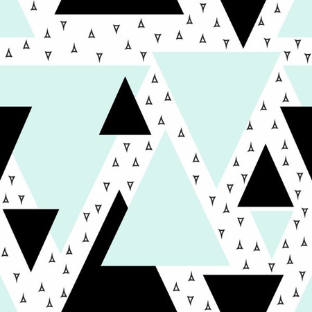 Bamboo-line Pieluszka Bambusowa 75x75 Trójkąty