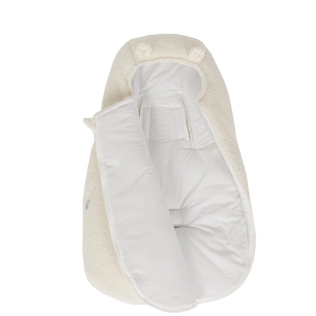 Miu Mio Teddy Śpiworek Cream