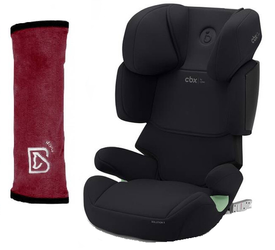 Cybex Solution X I-Fix Fotelik Samochodowy 15-50 kg Pure Black + Nakładka Na Pas