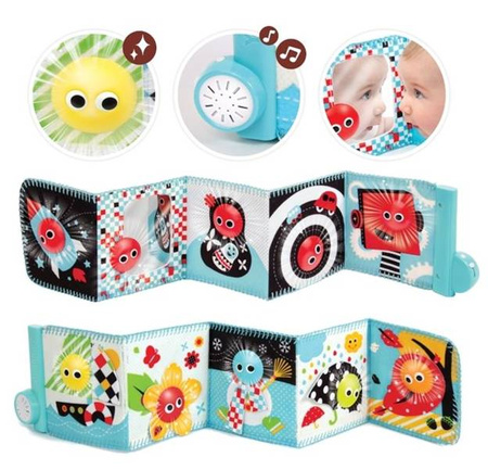 Yookidoo Dwustronna Muzyczna Książeczka Ze Światełkami