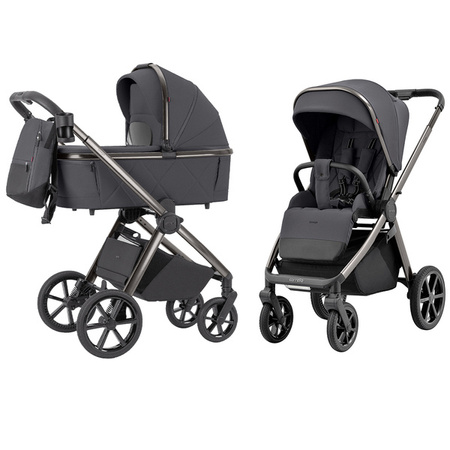 Carrello Omega CRL-6530/1 Wózek Głęboko-Spacerowy Excellent Grey