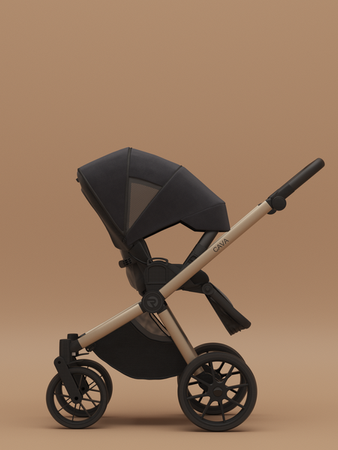 Riko Cava Wózek Głęboko-Spacerowy 02 Coal