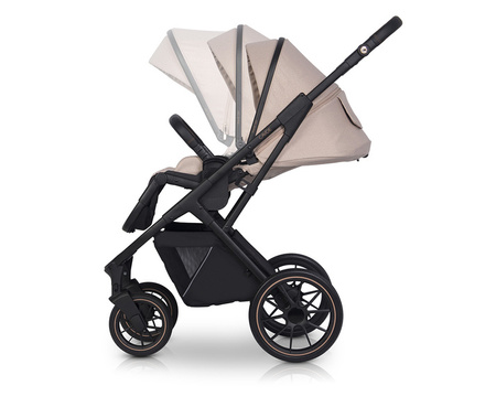 Cavoe Axo Shine Wózek Głęboko-Spacerowy Flamingo