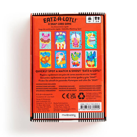 Mudpuppy Gra karciana Eatz-a-lotl! 4+
