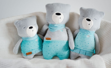 Szumisie Szumiący Miś Leon z Czujnikiem Snu