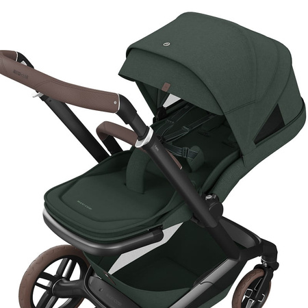 Maxi-Cosi Fame + Carrycot Wózek Głęboko-Spacerowy 2w1 Twillic Green
