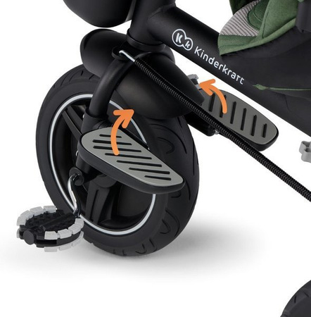 Kinderkraft Spinstep Rowerek Trójkołowy Pastel Green