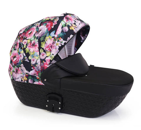 Kunert Tiaro Wózek Głęboko-Spacerowy 2w1 Szary Biała Rama Koła Żelowe