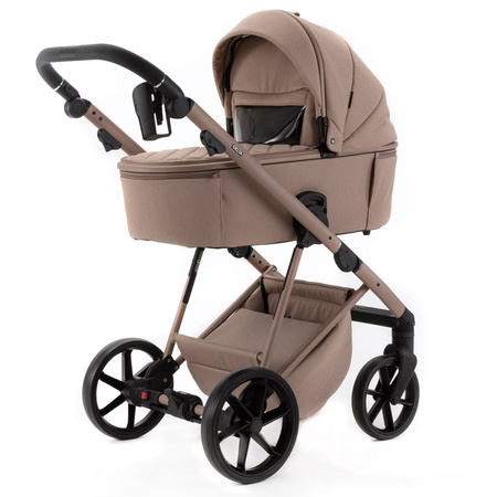 Adamex Delta Natura 4 Wózek Głęboko-Spacerowy Camel