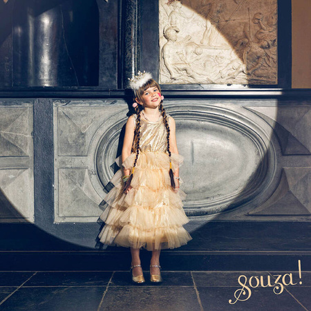 Souza! Sukienka wizytowa tiulowa Christianne 5-7 lat