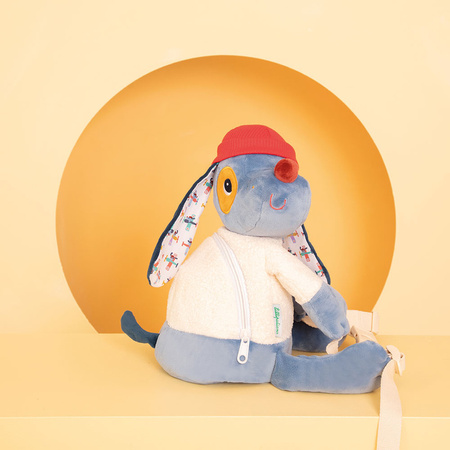 Lilliputiens Miękki plecak przytulanka Piesek Jules