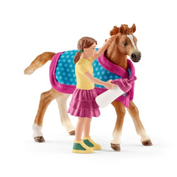 Schleich: Horse Club Źrebię z kocem