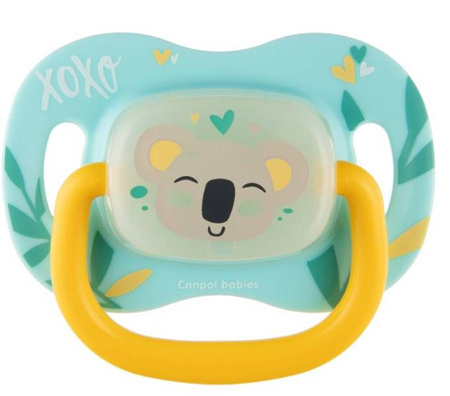Canpol Babies Smoczek Silikonowy Symetryczny 0-6m Exotic Koala 34/920_koal