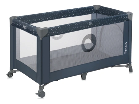 Lionelo Stefi - łóżeczko turystyczne Blue Gray