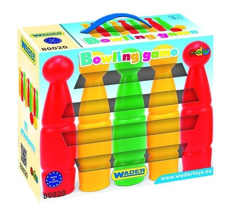 Wader Kolorowe Kręgle Do Zabawy