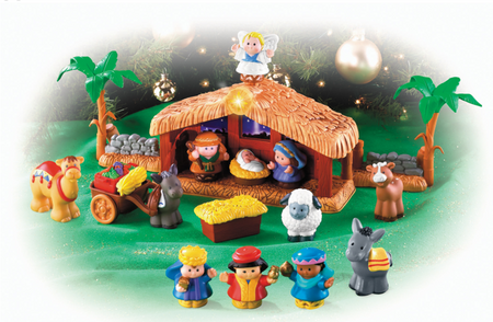 Fisher Price Szopka Bożonarodzeniowa Little People J2404