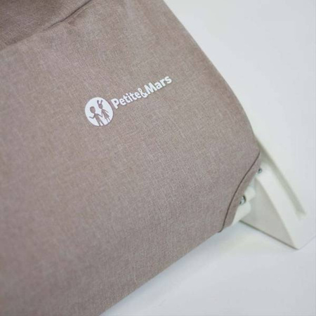 Petite&Mars Leżaczek Calmy Grey