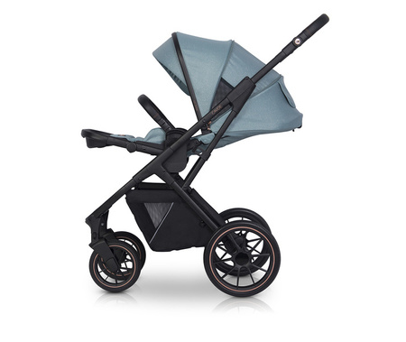 Cavoe Axo Shine Wózek Głęboko-Spacerowy Boho Green