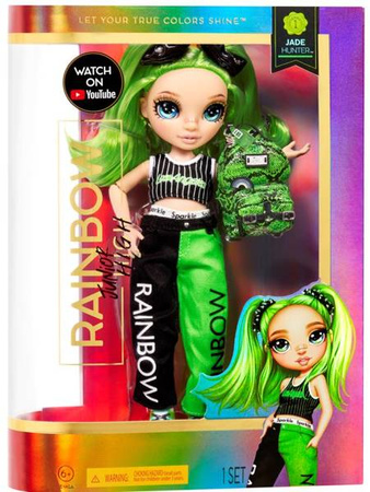 Rainbow High Junior Modowa Lalka Jade Hunter