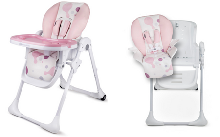 Kinderkraft Krzesełko do Karmienia Yummy Pink