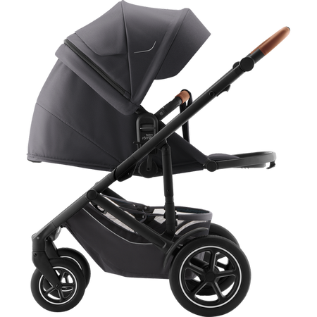 Britax Romer Smile 5Z Wózek Głęboko-Spacerowy Midnight Grey Rama Matt Black