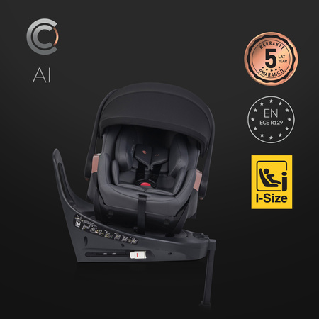 Cavoe AI Fotelik Samochodowy 0-13 Kg Shadow