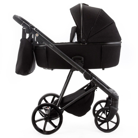 Adamex Delta Natura 4 Wózek Głęboko-Spacerowy Carbon