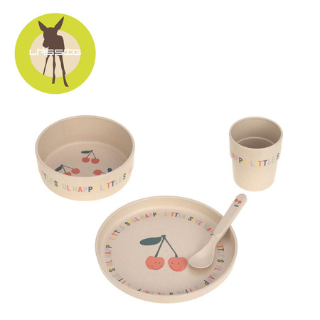 Lassig Komplet naczyń dla dzieci Happy Fruits Cherry