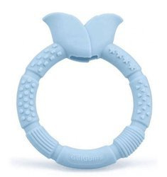 GiliGums Gryzak Silikonowy Kwiatek Niebieski