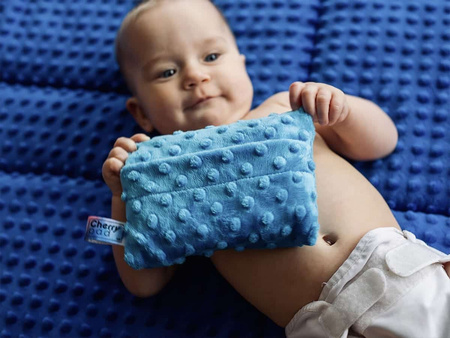 Cherrypad Minky Termofor z Pestek Wiśni Niebieski