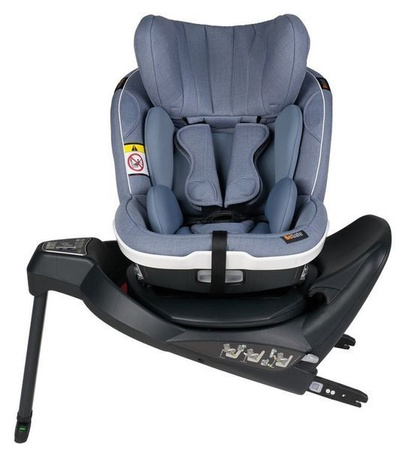 Fotelik samochodowy BeSafe iZi Twist B i-Size Obrotowy RWF 0-18kg Niebieski Melange