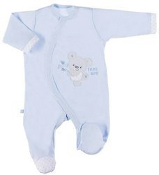 Pajac Dziecięcy Newborn Niebieski r. 50