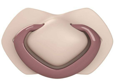 Canpol Babies Smoczek Silikonowy Symetryczny Pure Color 18m+ 2szt. 22/657_pin Pink