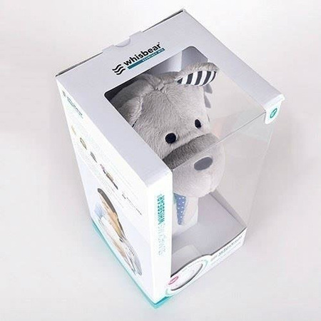 Whisbear Soft Szumiący Miś z Funkcją CrySensor Turkusowy