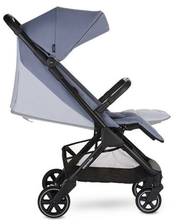Easywalker Jackey Kompaktowy Wózek Spacerowy z Torbą Transportową Pebble Grey