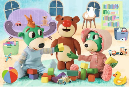 Trefl Puzzle Zabawy Treflików Przed Snem - Dobranoc, Trefliki na Noc