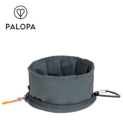 PALOPA Miska turystyczna dla psa składana Tura anthracite