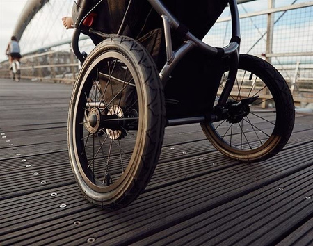 X-Lander X-Run Wózek Spacerowy Carbon Black