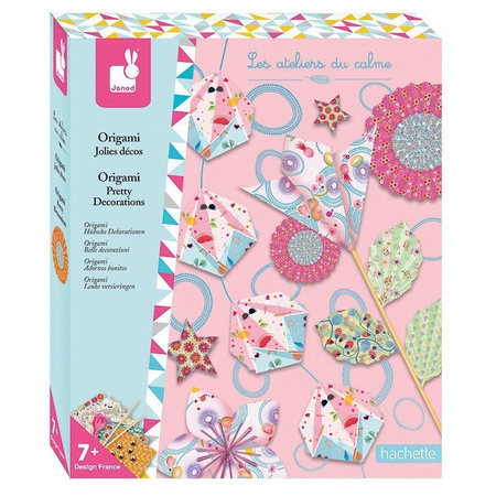 USZKODZONE OPAKOWANIE Zestaw kreatywny do tworzenia origami 7+, Janod